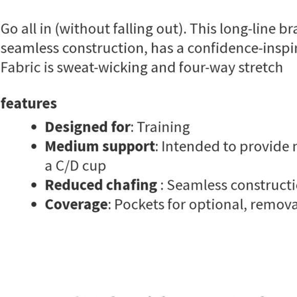 Lululemon Ebb Training Bra - Picture 3 of 7